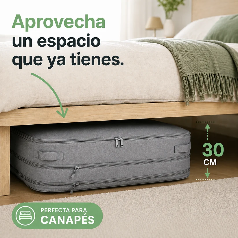 Organizador de Ropa al Vacío™ – Ahorra hasta un 66% de espacio