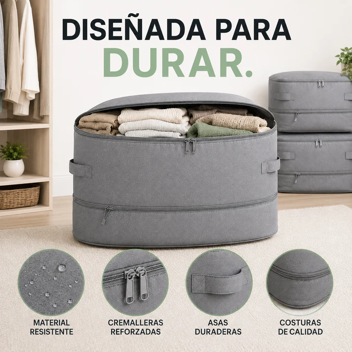 Organizador de Ropa al Vacío™ – Ahorra hasta un 66% de espacio