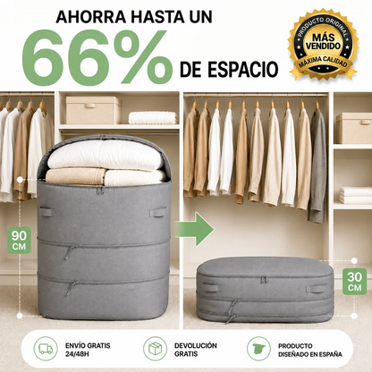 Organizador de Ropa al Vacío™ – Ahorra hasta un 66% de espacio